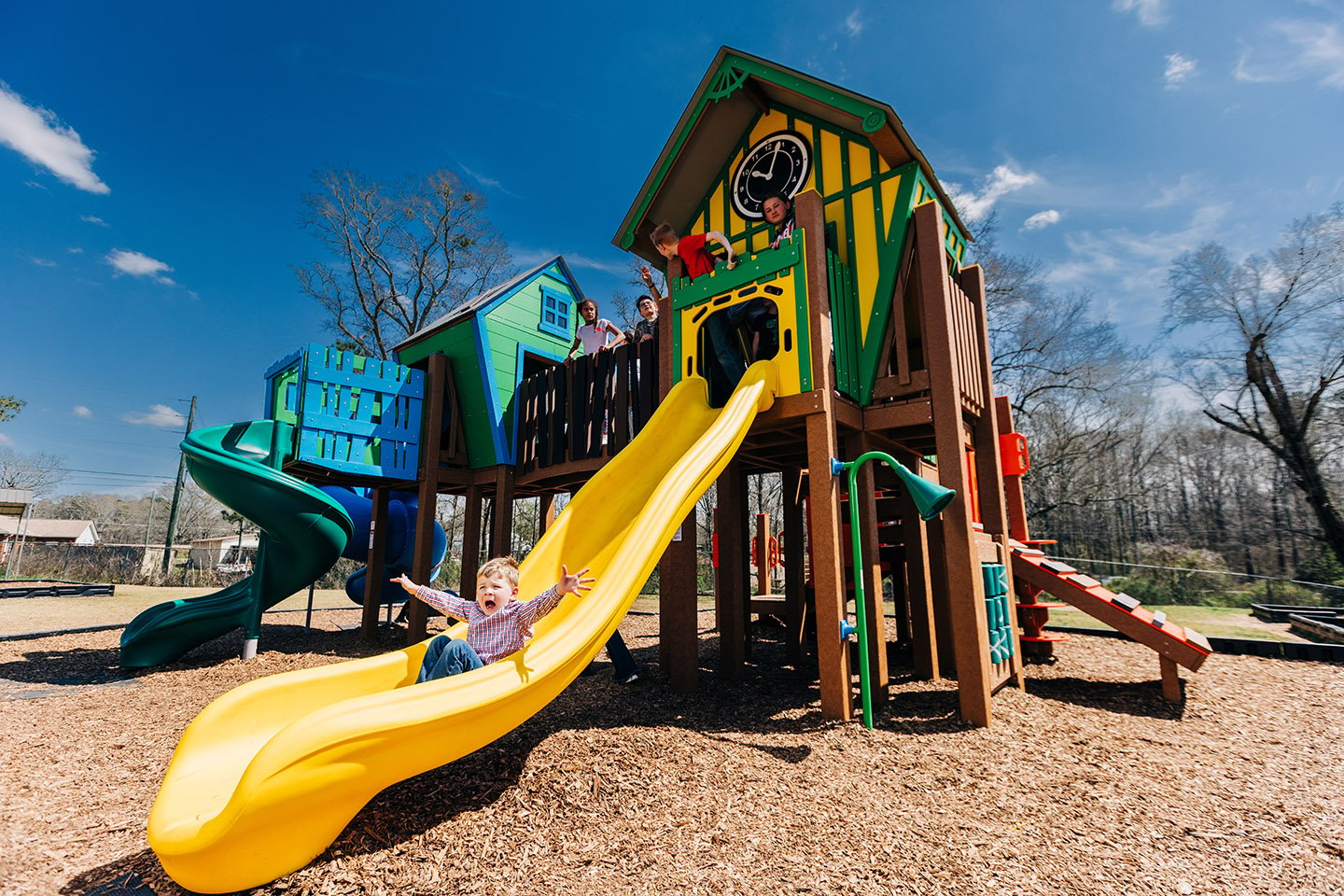 Whitesburg Elementary-Grounds For Play-R-Town-Cottages