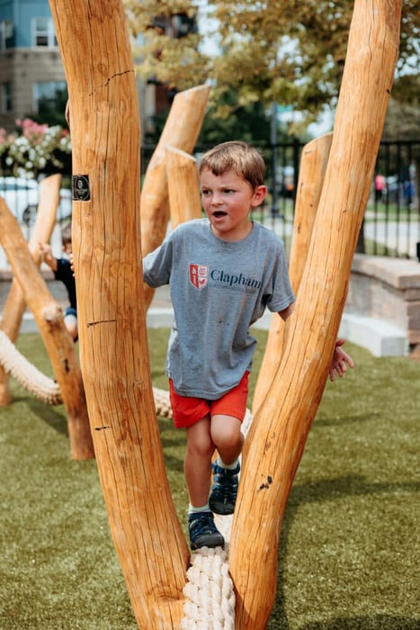 Natural Play - Ropes Course - Clapham School